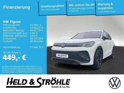 Second-hand VW Tiguan R-line 272 CP (200 kW) 2025 Alb SUV