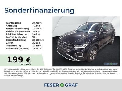 Deep black perleffekt Gebraucht 2025 VW T-Roc Goal SUV | 22.780 € (Guter Preis)