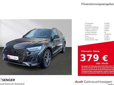 Schwarz Gebraucht 2022 Audi Q5 Sportback S-Line SUV | 45.880 € (Etwas zu teuer)