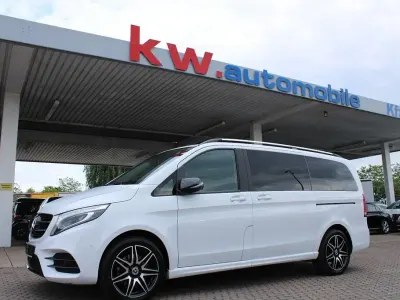 Gebraucht Mercedes V250 AMG line 190 PS (139 kW) 2018 Weiß Van / Kleinbus