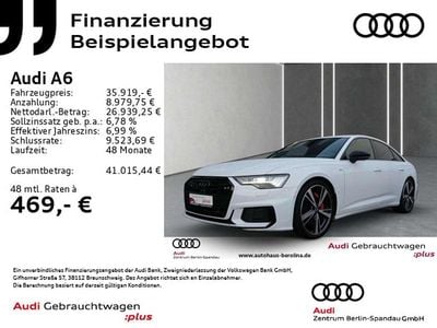 Gebraucht Audi A6 S-Line 367 PS (269 kW) 2022 Weiß Limousine