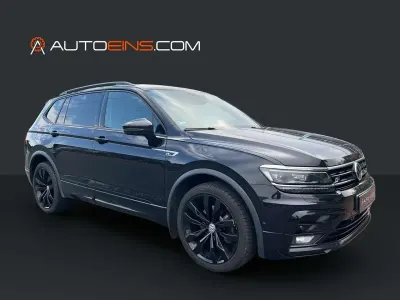 Gebraucht VW Tiguan Allspace Highline 200 PS (147 kW) 2021 Schwarz SUV
