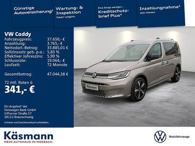 Gebraucht VW Caddy Goal 122 PS (89 kW) 2025 Mojave beige metallic Van / Kleinbus