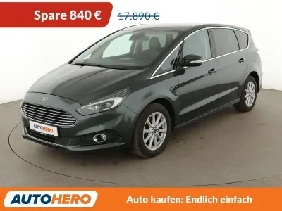 Gebraucht Ford S-MAX Titanium 179 PS (131 kW) 2018 Grün Van / Kleinbus
