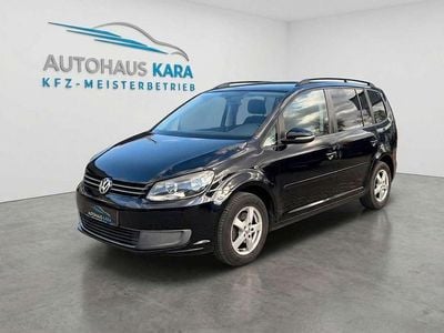 Gebraucht VW Touran Comfortline 105 PS (77 kW) 2010 Schwarz Van / Kleinbus