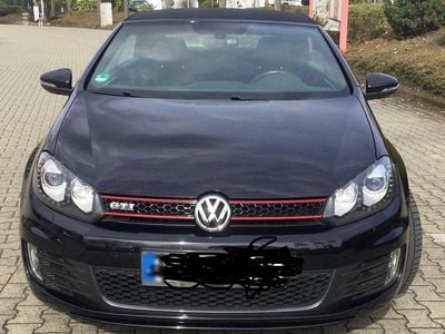 Gebraucht VW Golf Cabriolet GTI 211 PS (155 kW) 2013 Schwarz Cabrio