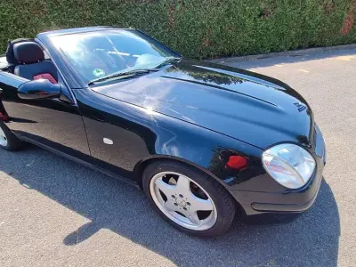 Gebraucht Mercedes SLK200 136 PS (100 kW) 1998 Schwarz Cabrio