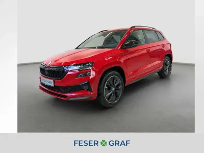 Neu Skoda Karoq SportLine 190 PS (139 kW) 2026 Rot SUV