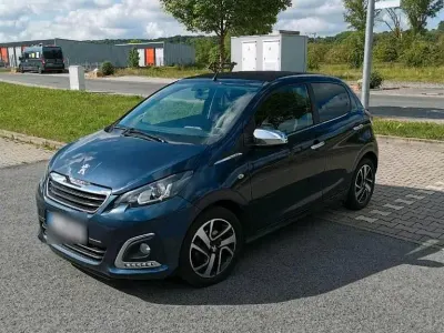 Gebraucht Peugeot 108 82 PS (60 kW) 2018 Blau Cabrio