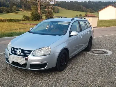 Gebraucht VW Golf V Trendline 102 PS (75 kW) 2008 Silber Kombi