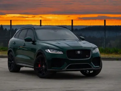 Gebraucht Jaguar F-Pace SVR 551 PS (405 kW) 2020 Grün SUV