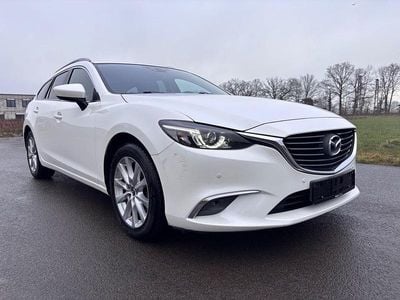 Gebraucht Mazda 6 Exclusive-Line 150 PS (110 kW) 2015 Weiß Kombi