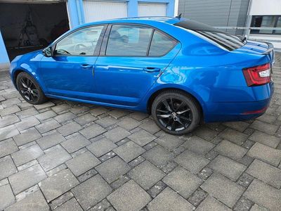 Usata Skoda Octavia Premium Edition 150 CV (110 kW) 2019 Blu Berlina