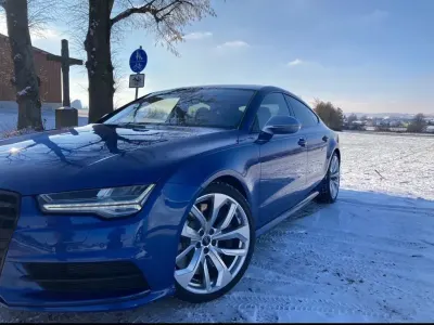 Gebraucht Audi S7 Sportback Sport 551 PS (405 kW) 2014 Blau Kleinwagen