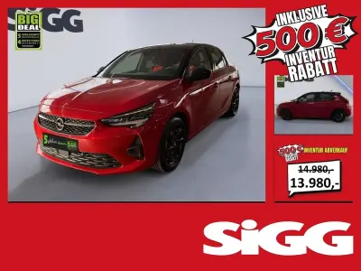 Gebraucht Opel Corsa GS Line 101 PS (74 kW) 2023 Chili rot Kleinwagen