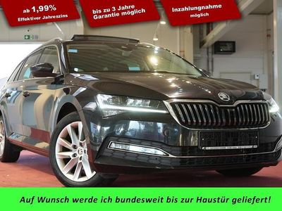 Gebraucht Skoda Superb Style 150 PS (110 kW) 2022 Schwarz Kombi