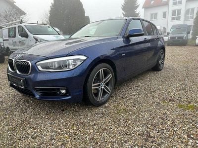 Blau Gebraucht 2017 BMW 118 Sport Line Kleinwagen | 9.900 € (Superpreis)