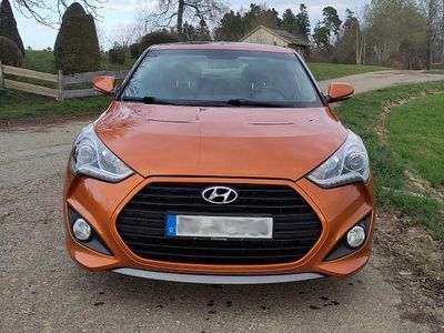 Gebraucht Hyundai Veloster Style 186 PS (136 kW) 2015 Orange Kleinwagen