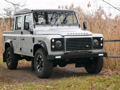 Gebraucht Land Rover Defender 2014 Silber Pickup