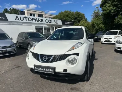 Gebraucht Nissan Juke Visia 117 PS (86 kW) 2012 Weiß SUV