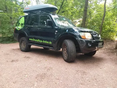 Gebraucht Mitsubishi Pajero 160 PS (117 kW) 2006 Schwarz SUV
