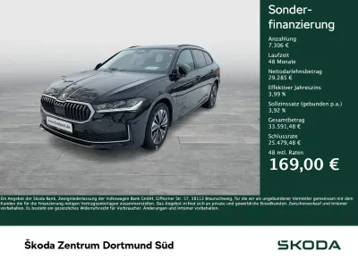 Brugt Skoda Superb Selection 150 HK (110 kW) 2025 Sort Stationcar