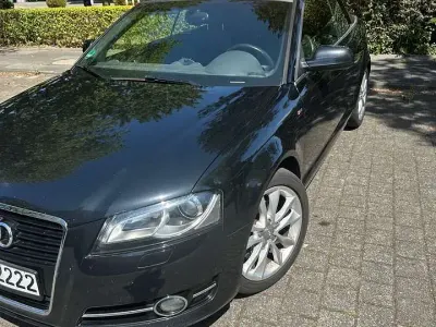 Gebraucht Audi A3 Cabriolet S-Line 140 PS (102 kW) 2011 Schwarz Cabrio
