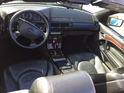 Gebraucht Mercedes SL320 231 PS (169 kW) 1996 Blau Cabrio