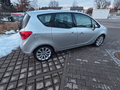 Gebraucht Opel Meriva 99 PS (72 kW) 2011 Silber Van / Kleinbus