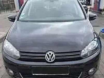 Gebraucht VW Golf VI Comfortline 105 PS (77 kW) 2011 Schwarz Kleinwagen