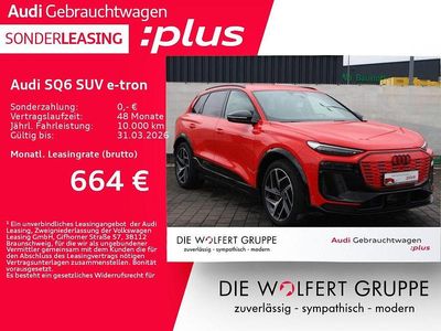 Gebraucht Audi SQ6 e-tron Sport 359 kW (489 PS) 2025 Soneirarot metallic SUV