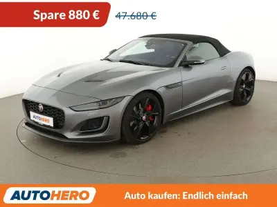 Käytetty Jaguar F-Type First Edition 300 HP (220 kW) 2021 Harmaa Avoauto