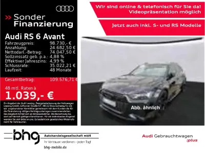 Gebraucht Audi RS6 Ambiente 600 PS (441 kW) 2023 Schwarz Kombi