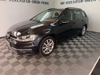 Gebraucht VW Golf VII Comfortline 150 PS (110 kW) 2017 Schwarz Kombi