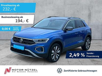Gebraucht VW T-Roc Move 150 PS (110 kW) 2024 Blau SUV