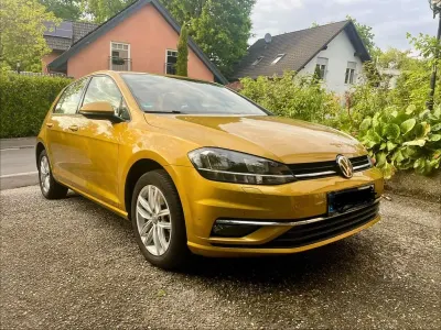 Usata VW Golf VII Sound 150 CV (110 kW) 2018 Giallo Berlina