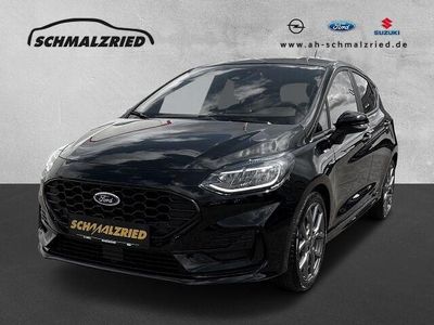 Obsidianschwarz metallic Gebraucht 2023 Ford Fiesta ST-Line Kleinwagen | 21.870 € (Etwas zu teuer)