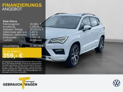 Gebraucht Seat Ateca Beats 190 PS (139 kW) 2018 Weiß SUV