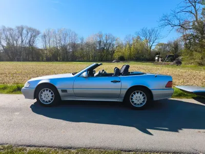Gebraucht Mercedes SL300 190 PS (139 kW) 1992 Silber Cabrio