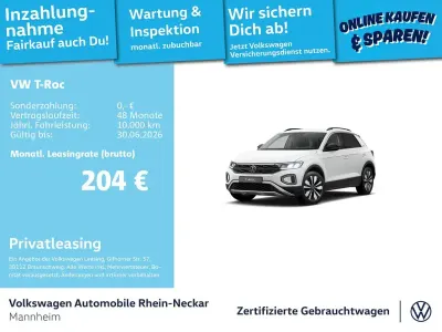 Usata VW T-Roc Goal 116 CV (85 kW) 2025 Bianco SUV