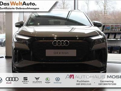 Gebraucht Audi Q4 e-tron S-Line 150 kW (204 PS) 2023 Kieselgrau SUV