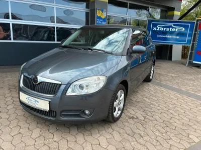 Gebraucht Skoda Fabia 60 PS (44 kW) 2010 Grau Kleinwagen