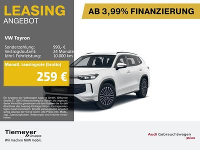 Gebraucht VW Tayron IQ Drive 150 PS (110 kW) 2025 Weiß SUV