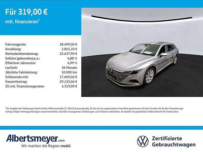 Usata VW Arteon Elegance 200 CV (147 kW) 2021 Argento Station wagon