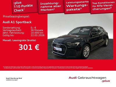 Gebraucht Audi A1 Advanced 95 PS (69 kW) 2025 0e mythosschwarz metallic Limousine