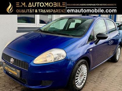 Gebraucht Fiat Grande Punto 77 PS (56 kW) 2009 Blau Kleinwagen