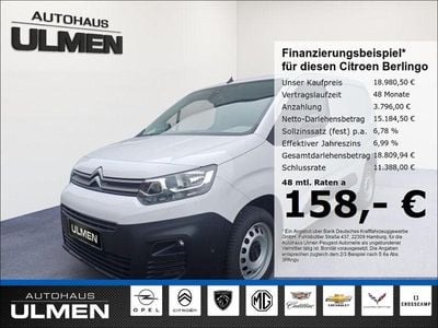 Gebraucht Citroën Berlingo 131 PS (96 kW) 2023 Weiss Van / Kleinbus