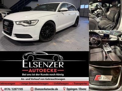 Usata Audi A6 S-line plus 245 CV (180 kW) 2012 Bianco Station wagon