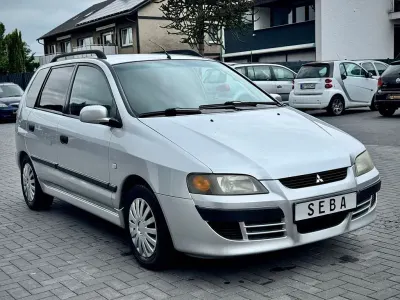 Gebraucht Mitsubishi Space Star Comfort Edition 82 PS (60 kW) 2004 Silber Van / Kleinbus