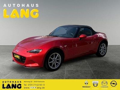 Usata Mazda MX5 Prime-Line 131 CV (96 kW) 2017 Rosso Cabrio
